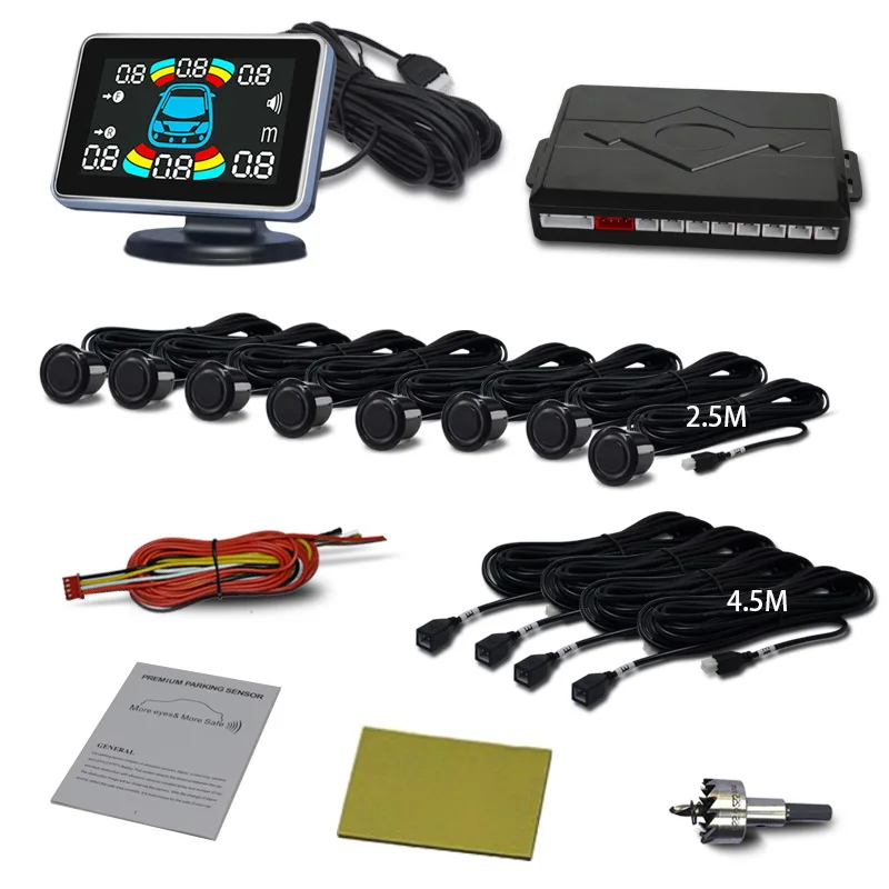 Car Accessories Near Me - 8 Parking Sensor Parktronic Car Automobile