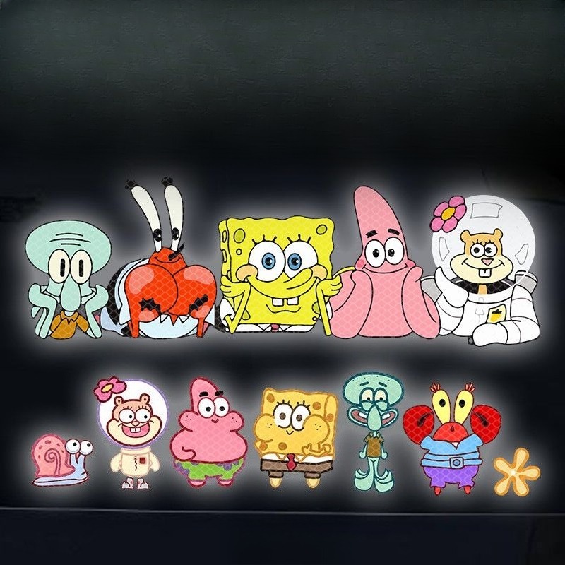 Car Accessories Japanese - Anime Cartoon Spongebo Patrick Star Car