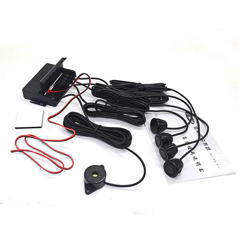 Car Accessories Near Me - 4 Parking Sensors Kit Reverse Backup