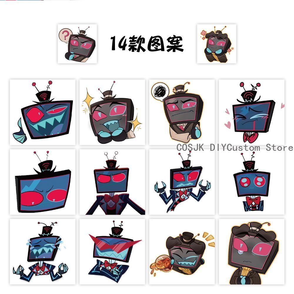 Car Accessories Sticker - 500Pc/Roll Anime Vox Q Version Stickers