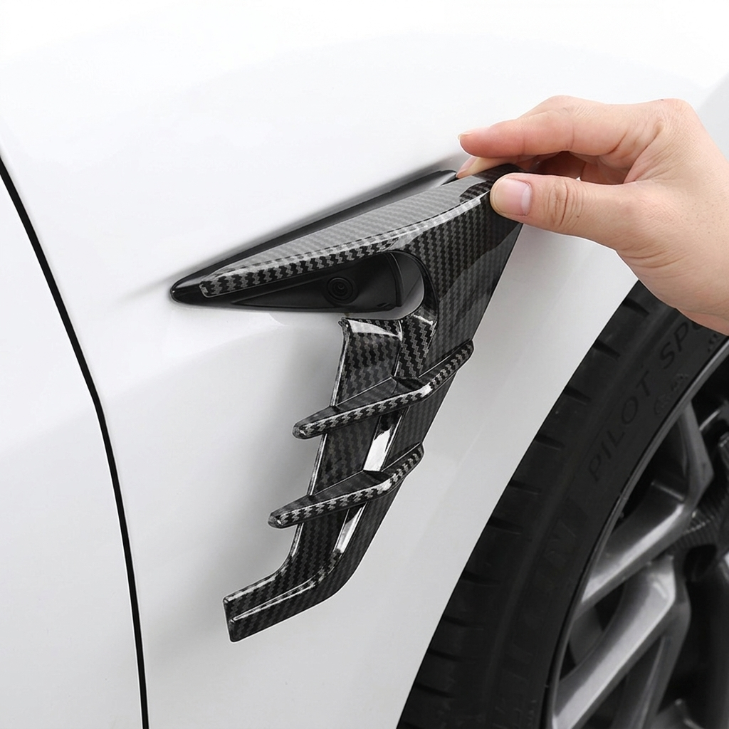 Car Accessories Sticker - 2Pcs For Tesla Model 3 Moel