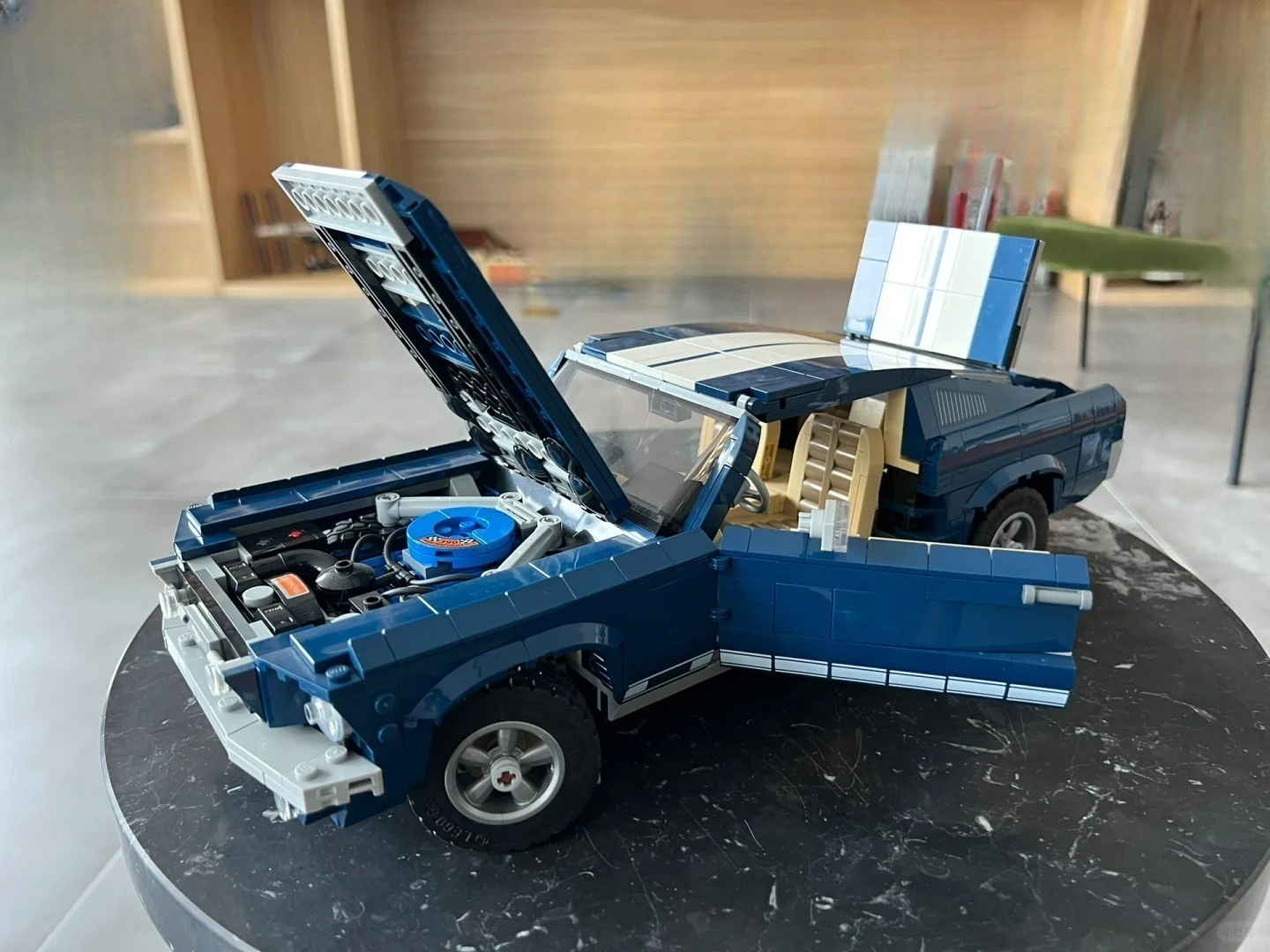 New MOC Blue Car Model, Home D - Car Accessories Xmas recensie en prijs