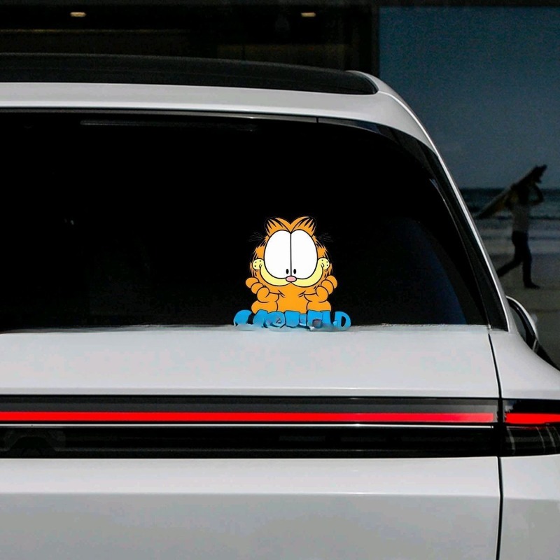 Creative cartoon cute Garfield - Car Accessories Sticker recensie en prijs