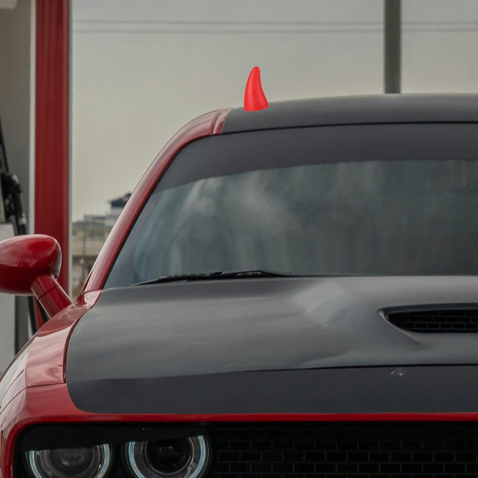 2Pcs Car Roof Horns Cute Decor - Car Accessories Outside recensie en prijs