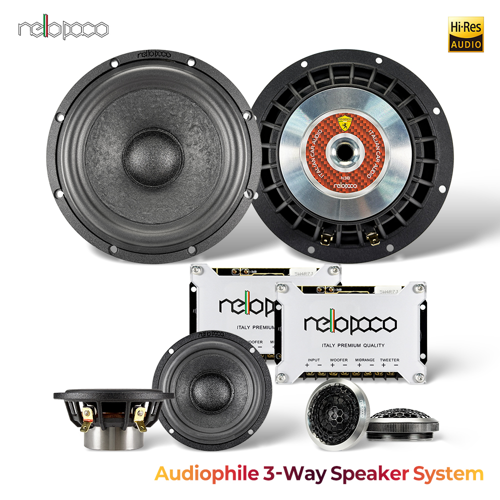 Premium 3-Way Car Audio Compon - Car Accessories Sound System recensie en prijs