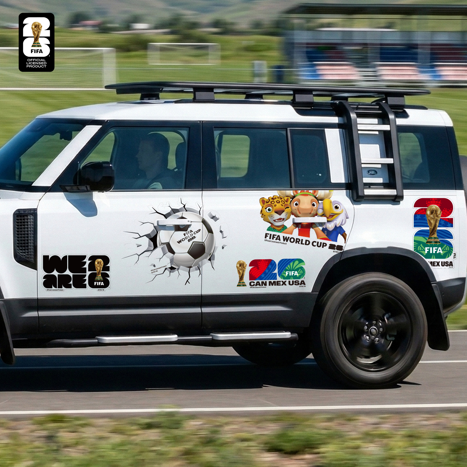 FIFA World Cup 2026 Car Decal  - Car Accessories Outside recensie en prijs