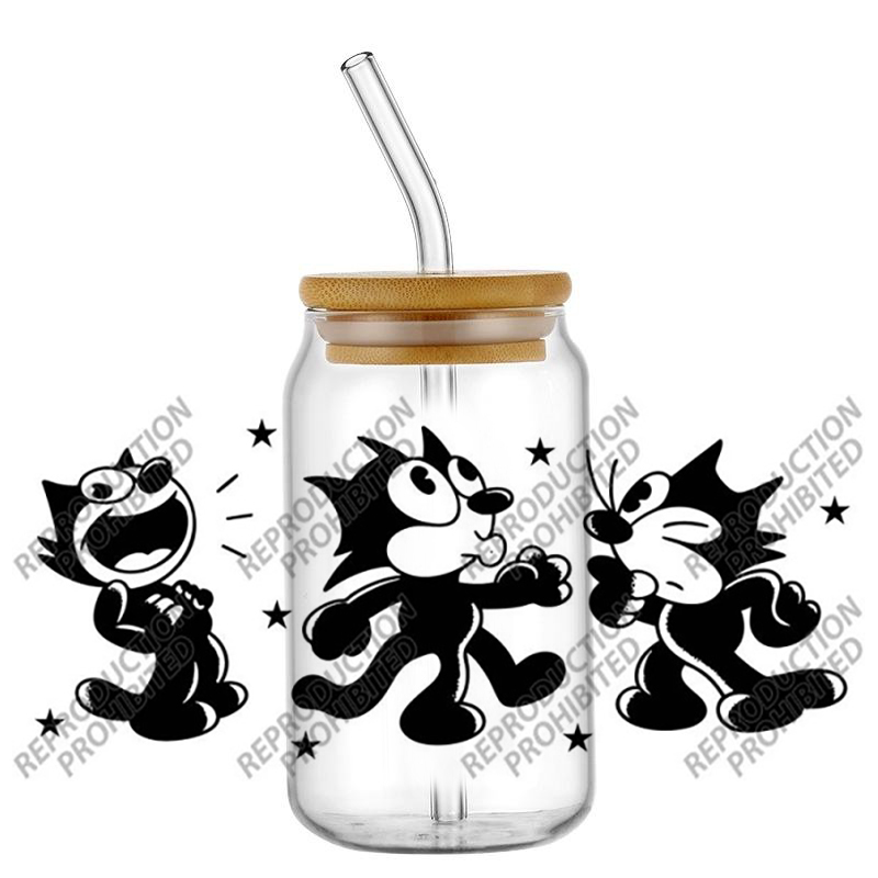 Black cat design Transfer Deca - Car Accessories Outside recensie en prijs