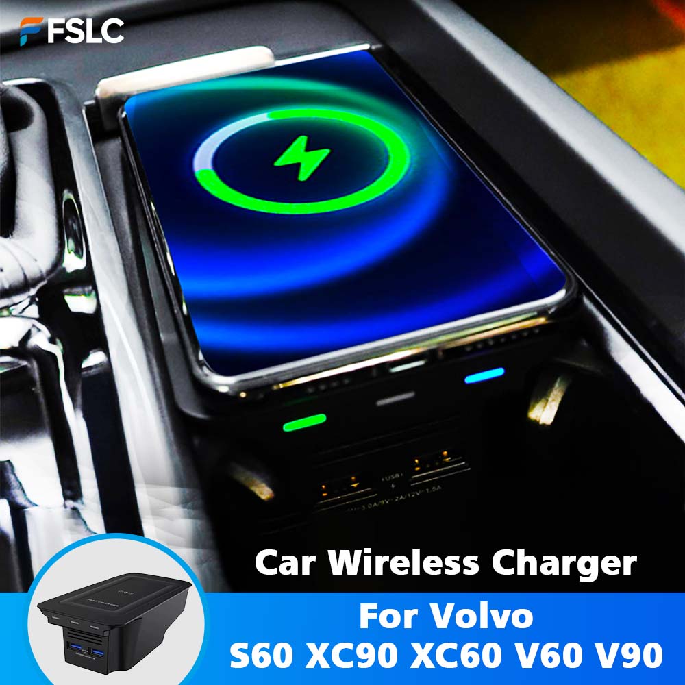 ⭐Genuine⭐ Car Wireless Charger - Volvo Car Accessories Xc60 recensie en prijs
