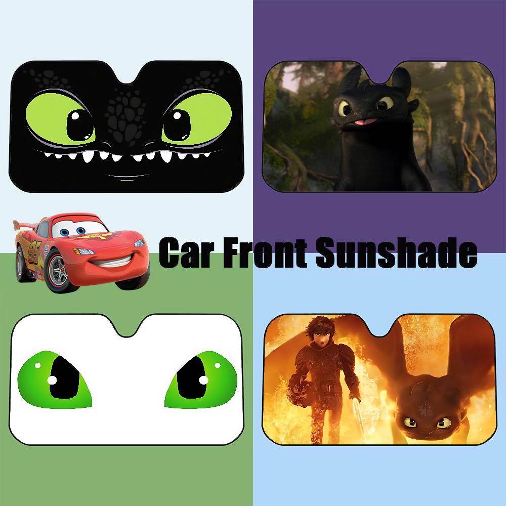 Cartoon EYE Toothless Windshie - Car Accessories Outside recensie en prijs
