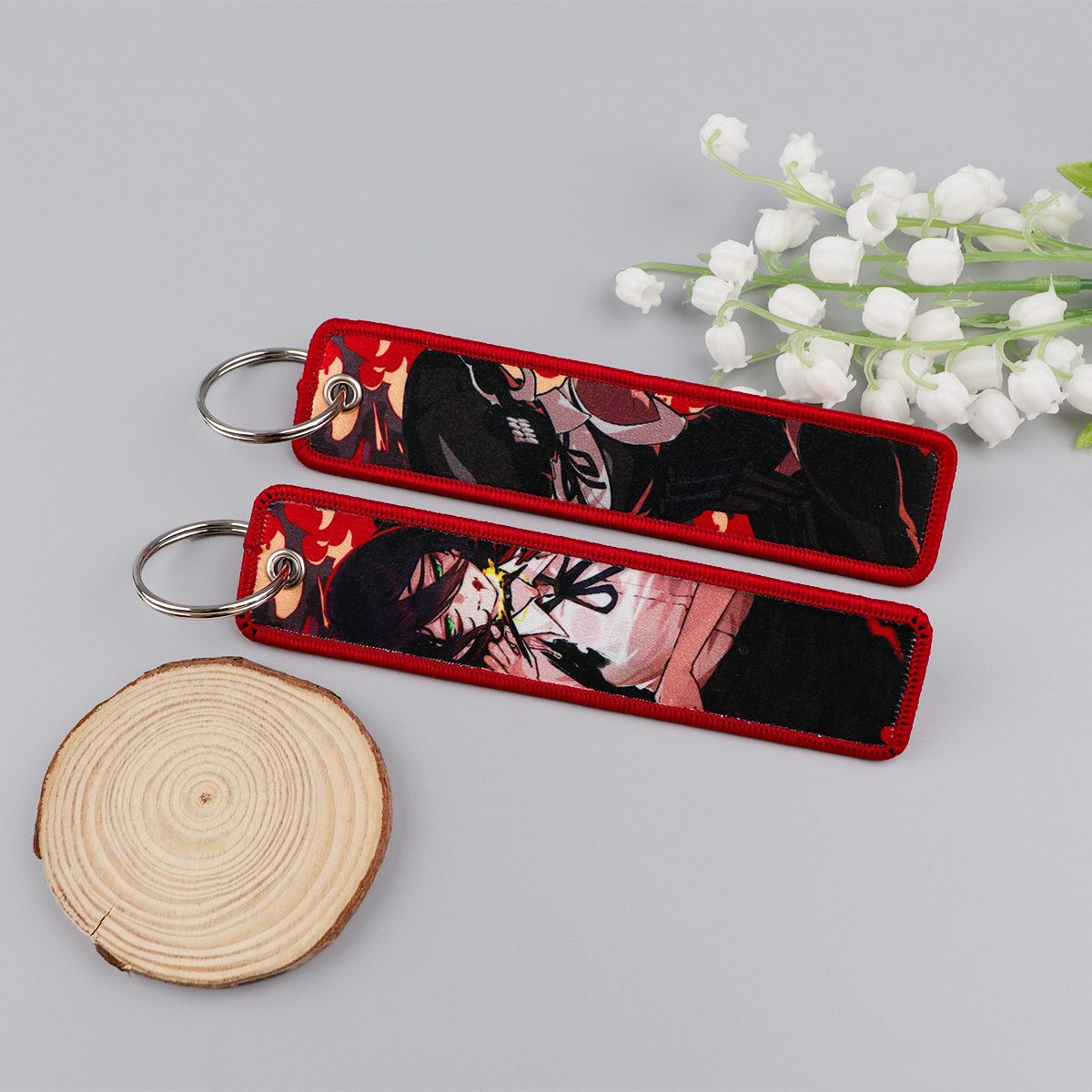 Anime Girls Embroidery Key Fob - Car Accessories In Japan recensie en prijs