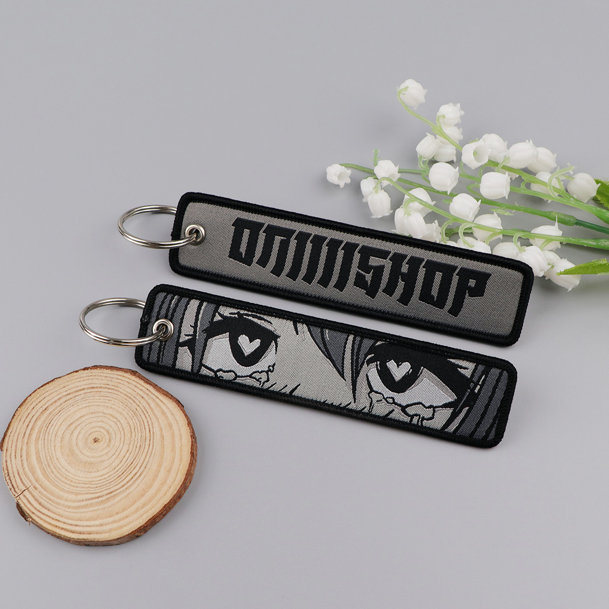 Anime Girls Embroidery Key Fob - Car Accessories In Japan recensie en prijs