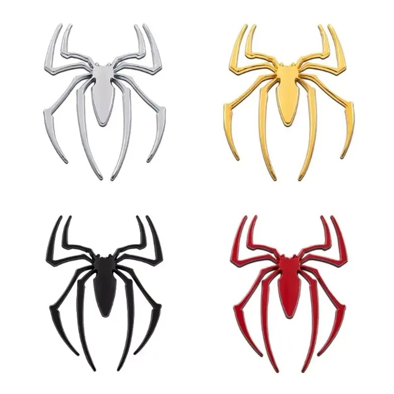3D metal car stickers, spider  - Car Accessories Sticker recensie en prijs