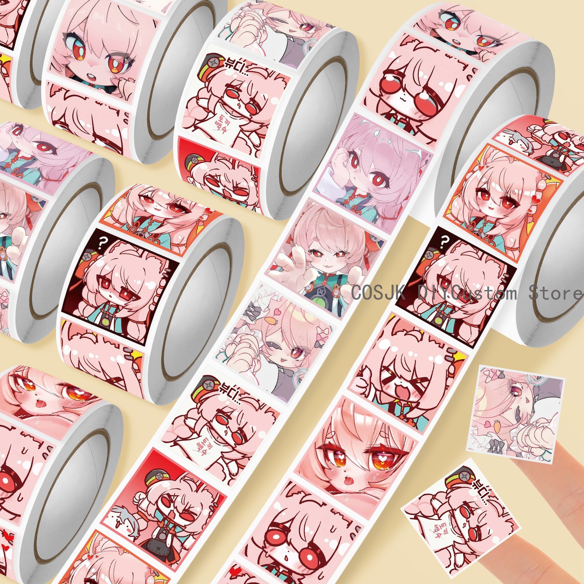 500Pc/Roll Anime Zenless Zone  - Car Accessories Sticker recensie en prijs
