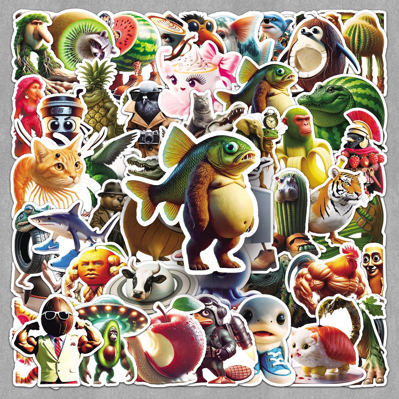 50PCS Italian Brainrot Sticker - Car Accessories Outside recensie en prijs