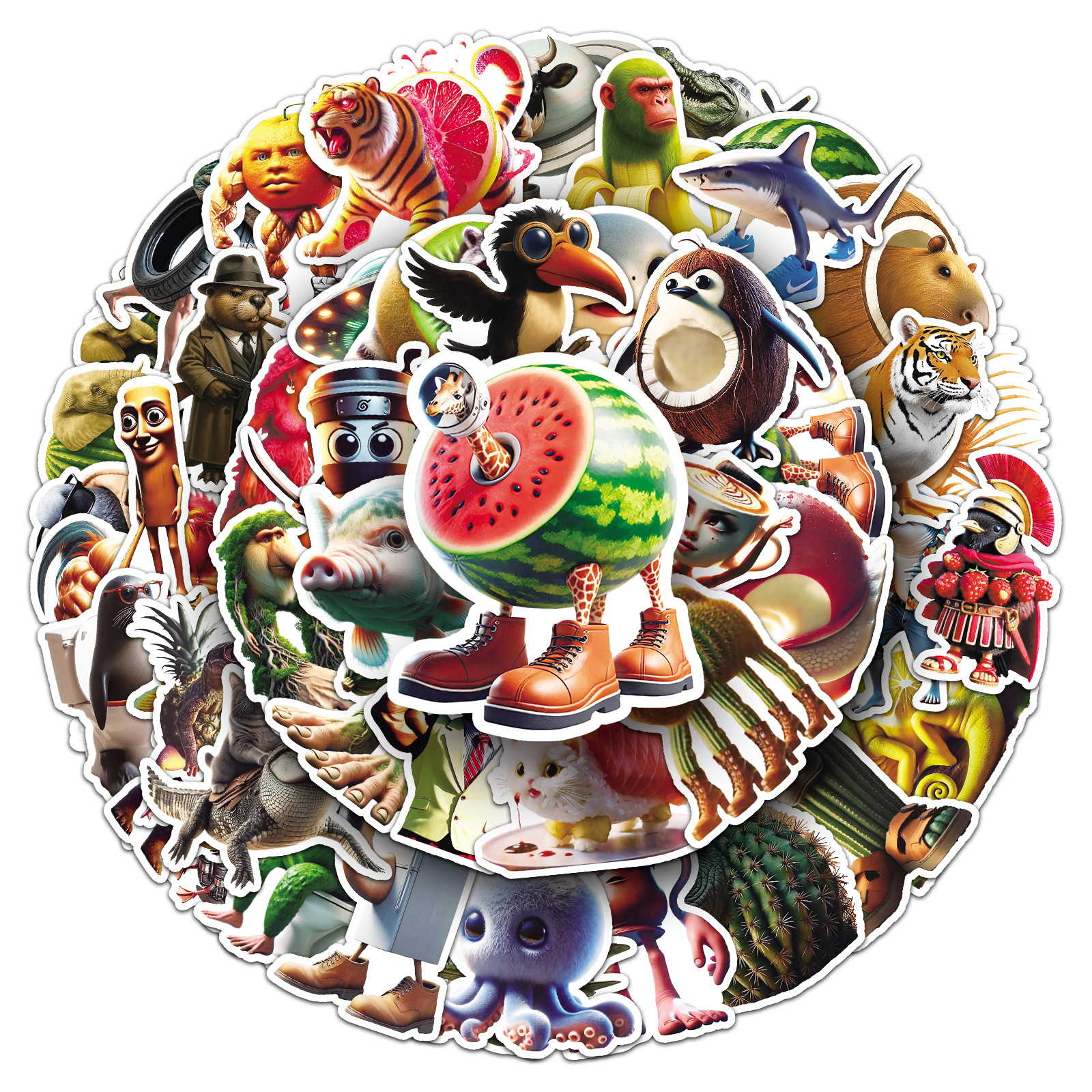 50PCS Italian Brainrot Sticker - Car Accessories Outside recensie en prijs