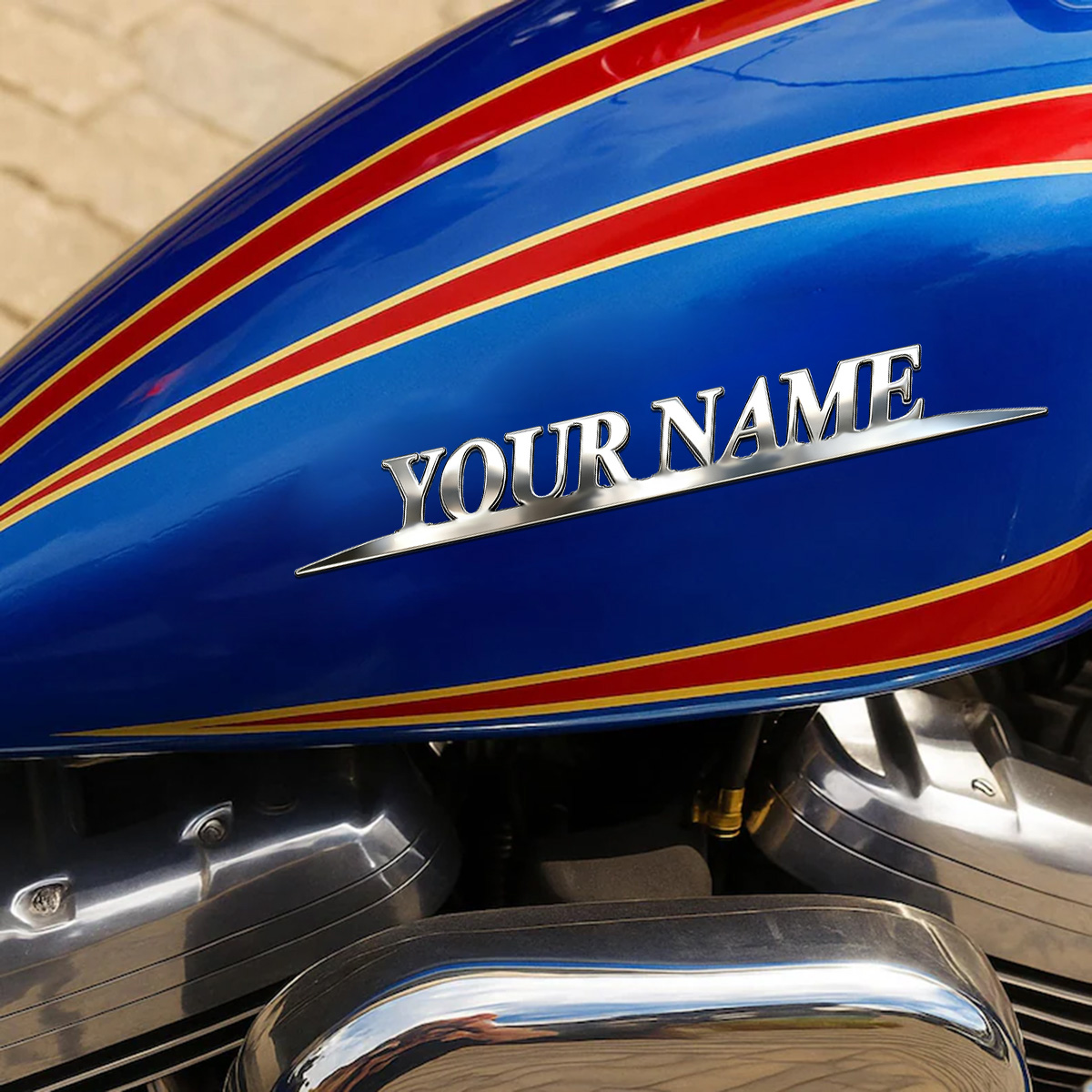 Metal Trendy YOUR NAME Sticker - Car Accessories Xmas recensie en prijs