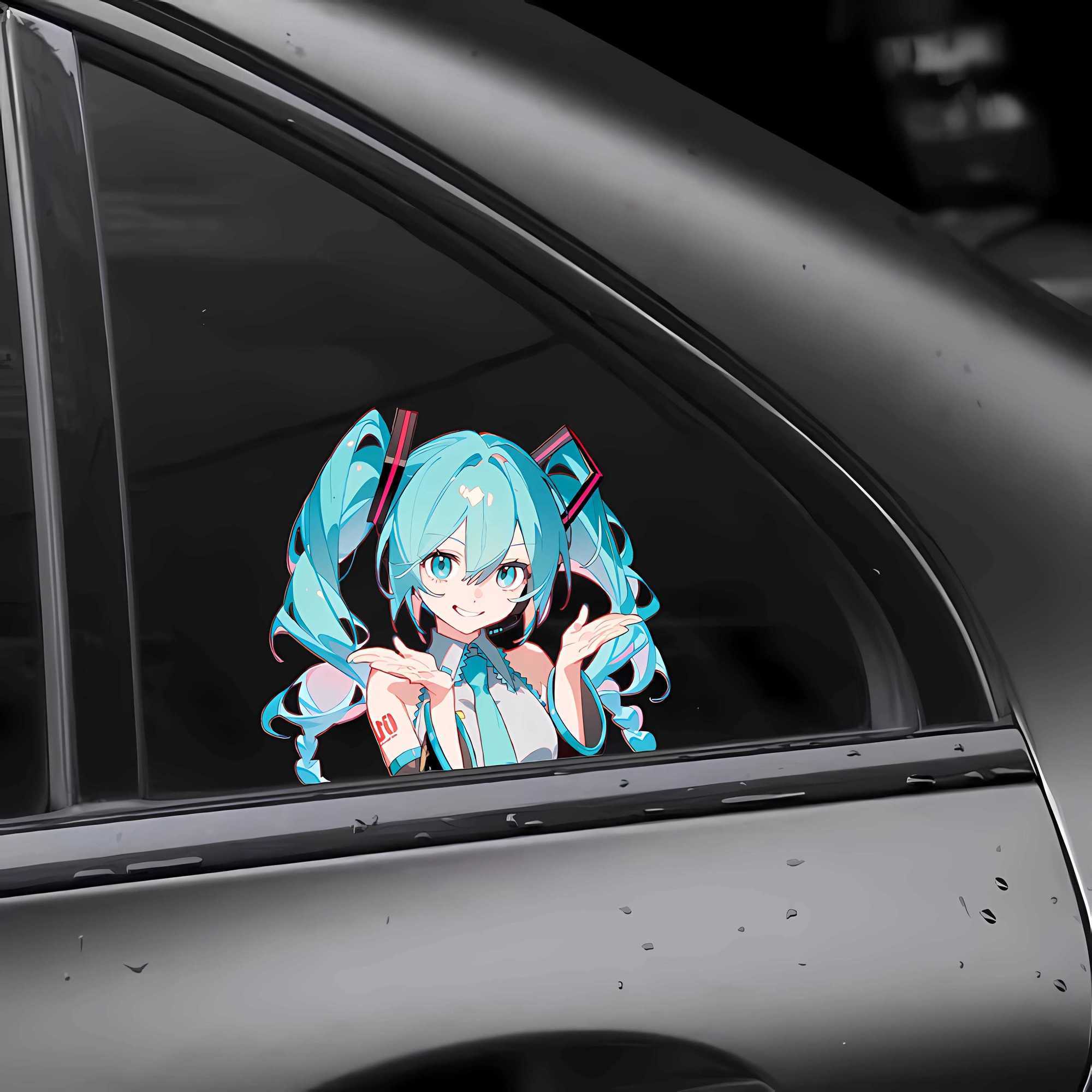 Hatsune Miku MIKU anime Animat - Car Accessories Japanese recensie en prijs