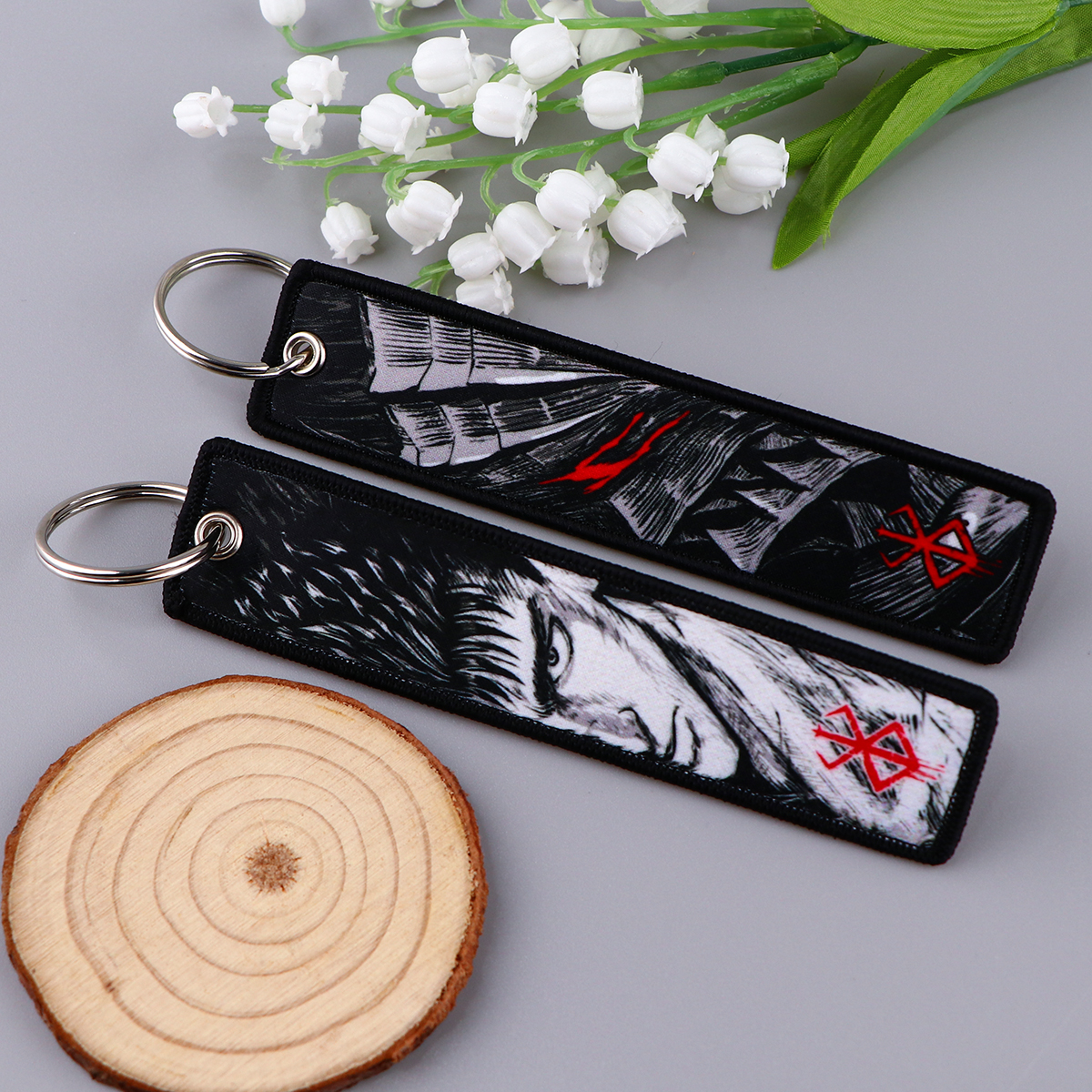 1pcs Anime Embroidery Keychain - Car Accessories In Japan recensie en prijs