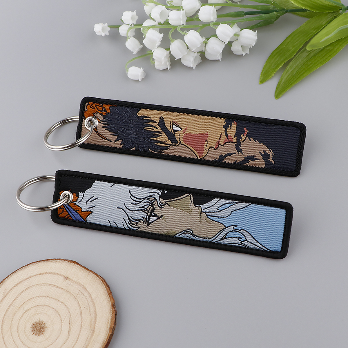 1pcs Anime Embroidery Keychain - Car Accessories In Japan recensie en prijs