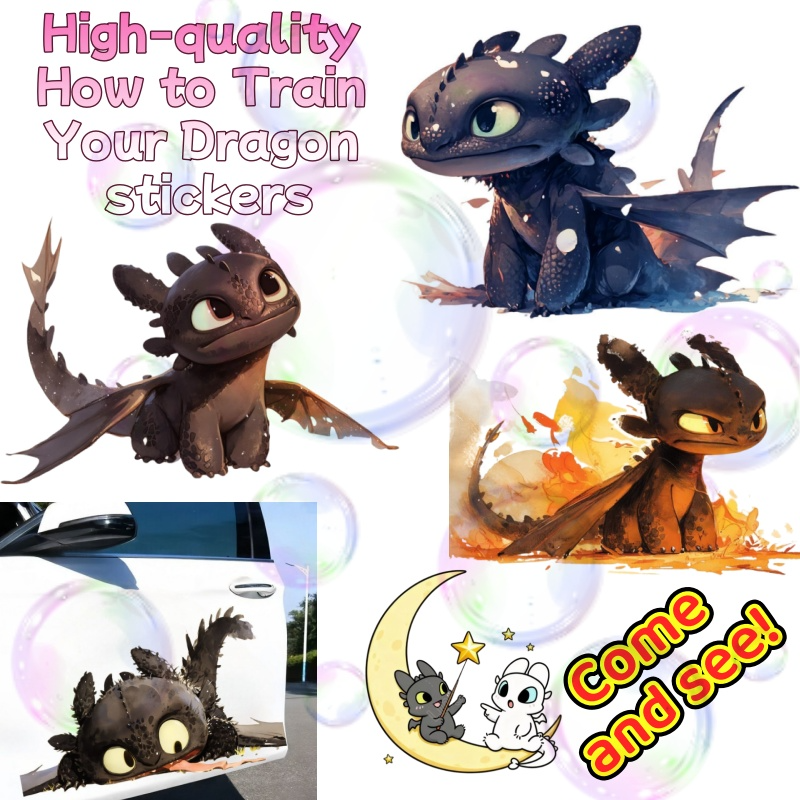 Dragon tamer expert, cute and  - Car Accessories Sticker recensie en prijs