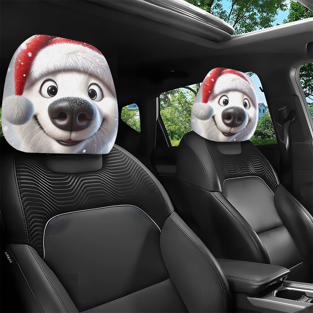 2pcs Christmas hats, cute pupp - Car Accessories Xmas recensie en prijs