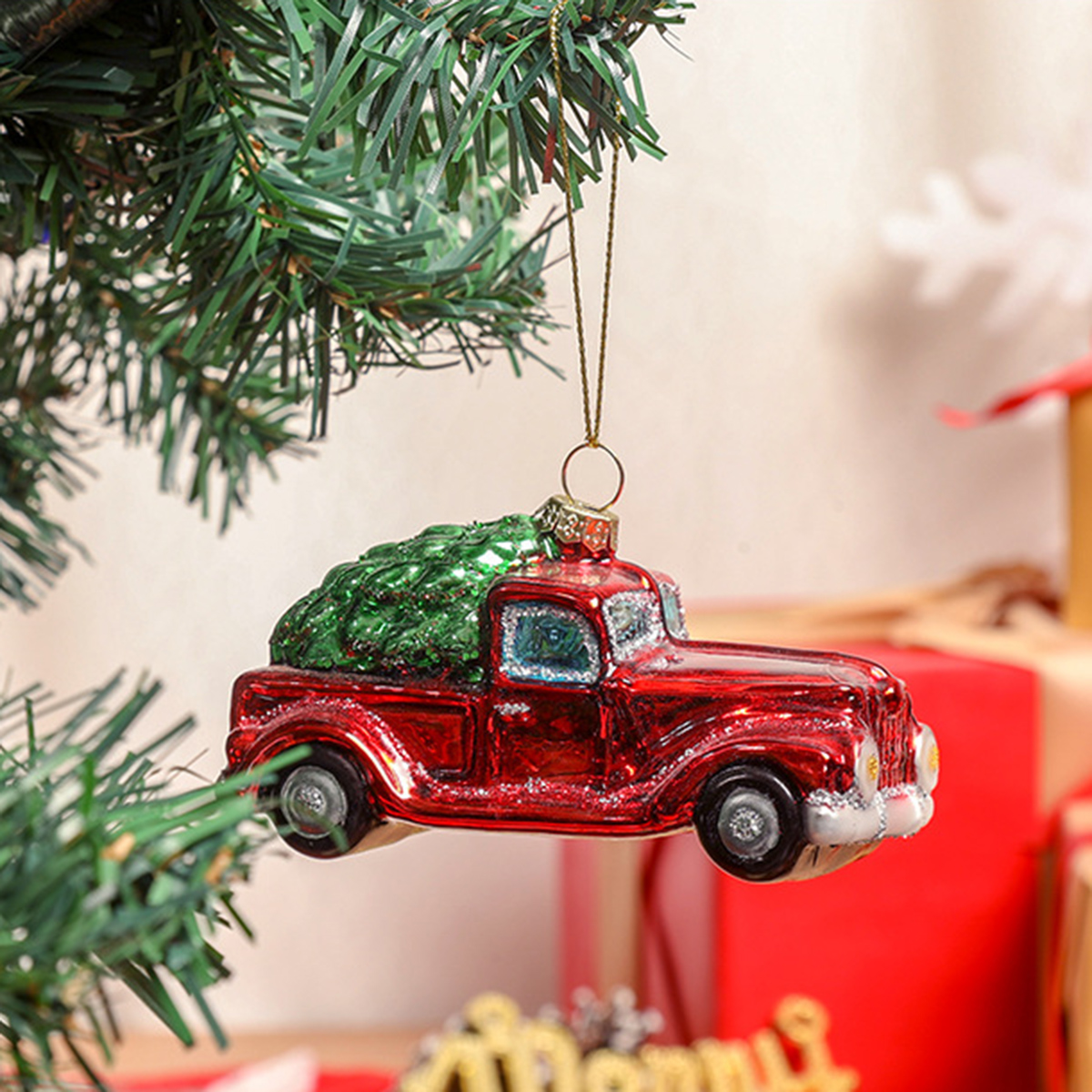 Hand-blown Glass Christmas Tru - Car Accessories Xmas recensie en prijs