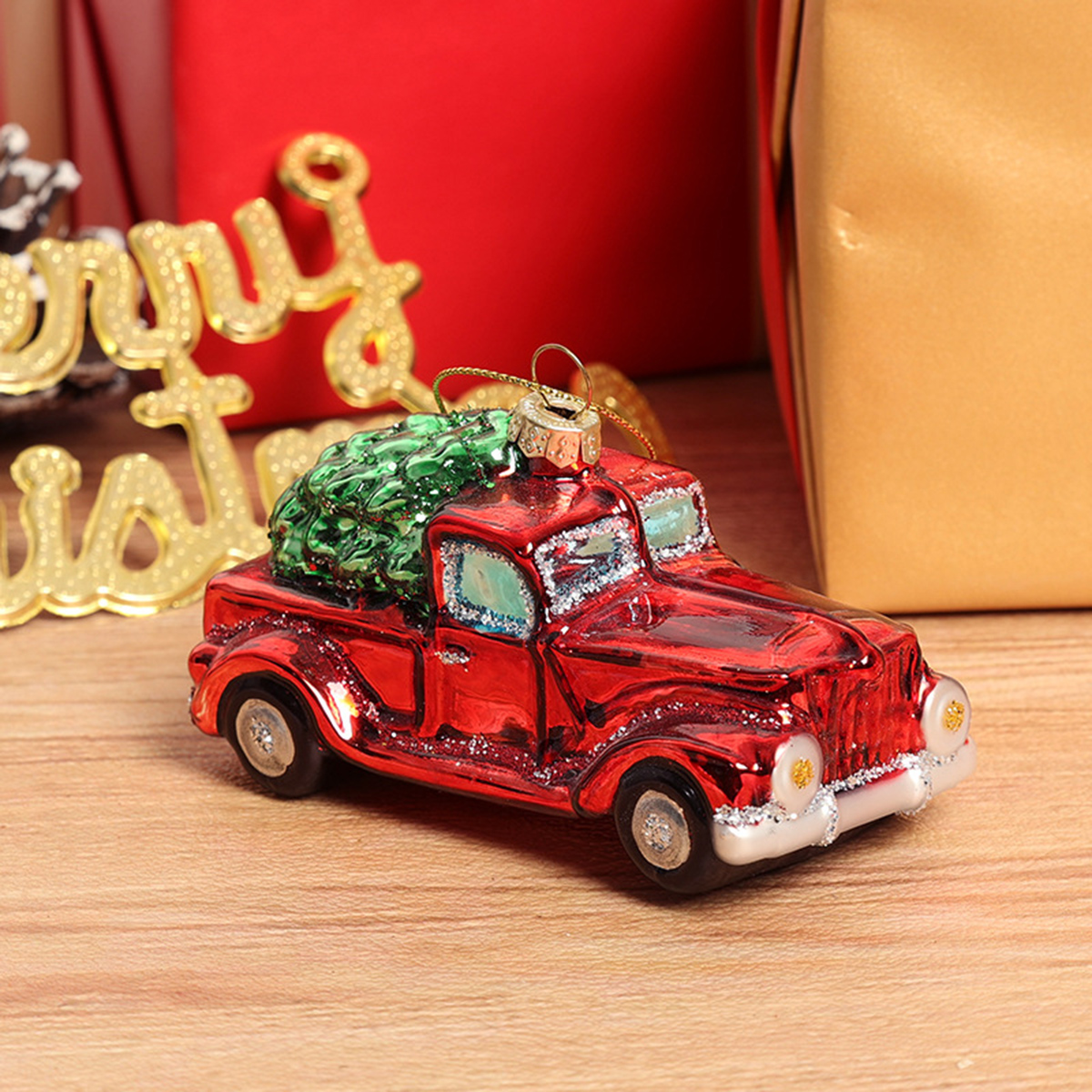 Hand-blown Glass Christmas Tru - Car Accessories Xmas recensie en prijs