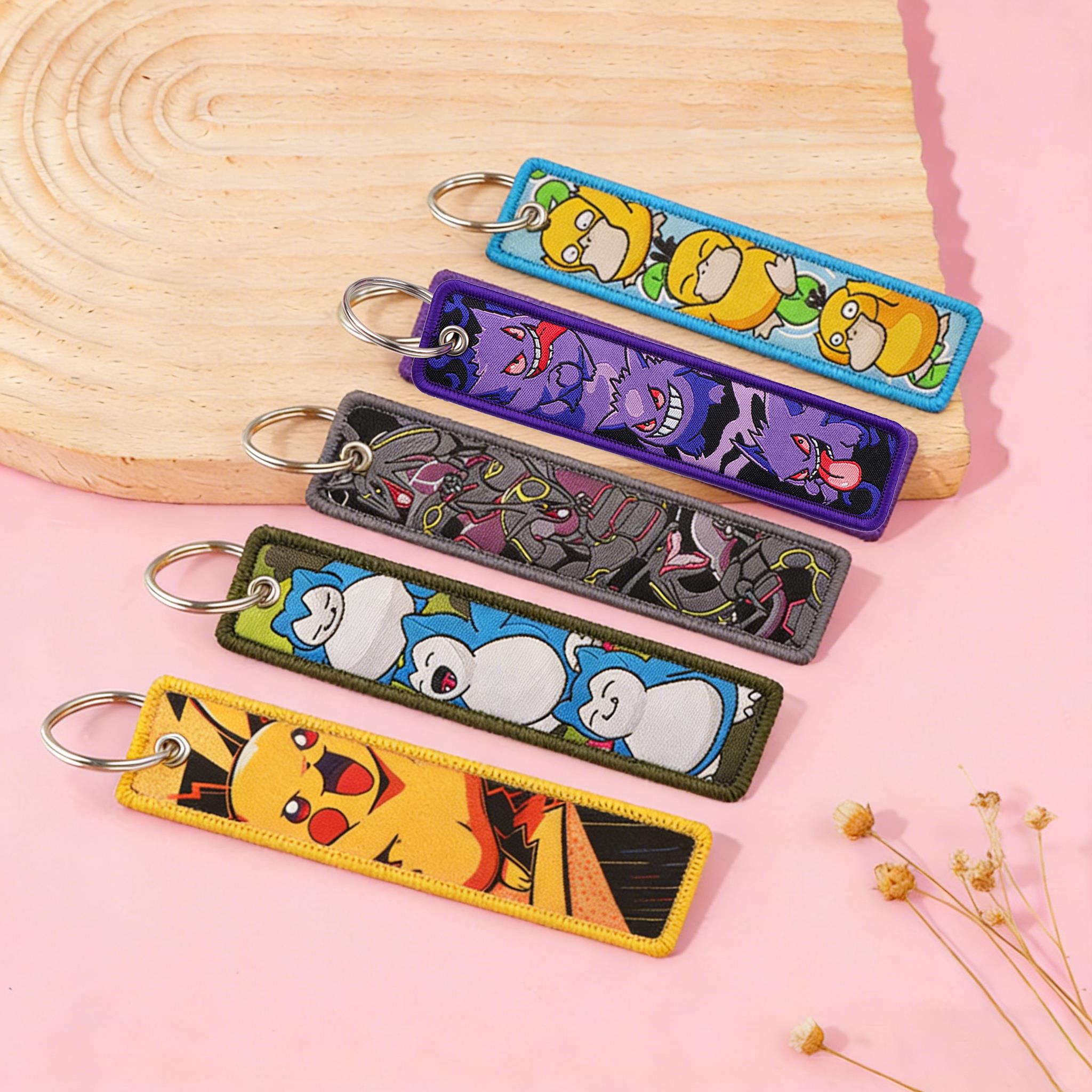 Cute Duck Embroidery Keychain  - Car Accessories In Japan recensie en prijs