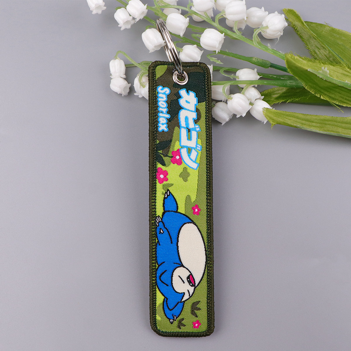 Cute Duck Embroidery Keychain  - Car Accessories In Japan recensie en prijs