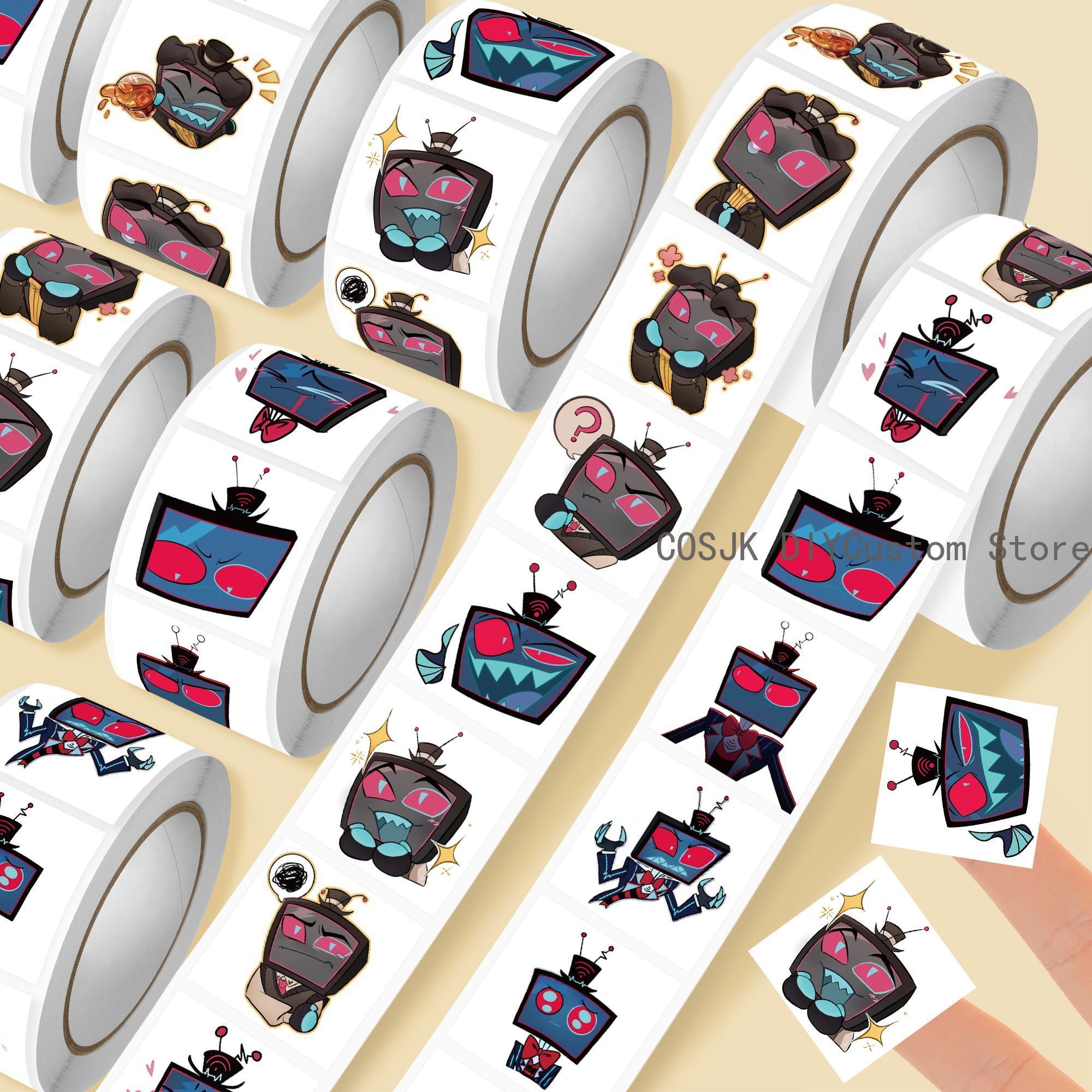 500Pc/Roll Anime Vox Q Version - Car Accessories Sticker recensie en prijs