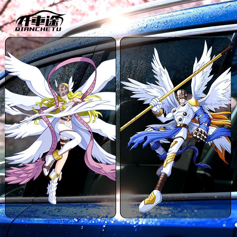 Digimon Car Sticker Cute Fashi - Car Accessories Sticker recensie en prijs