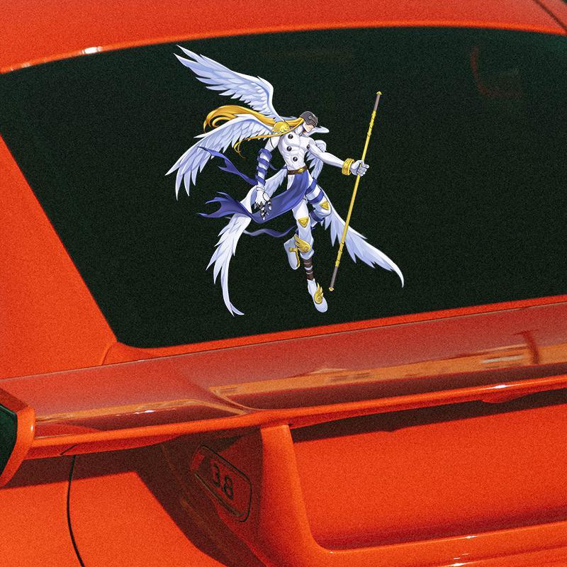 Digimon Car Sticker Cute Fashi - Car Accessories Sticker recensie en prijs