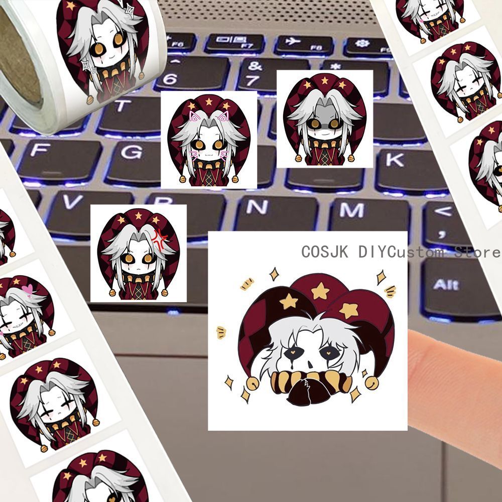 500Pc/Roll Anime Pierrot The F - Car Accessories Sticker recensie en prijs