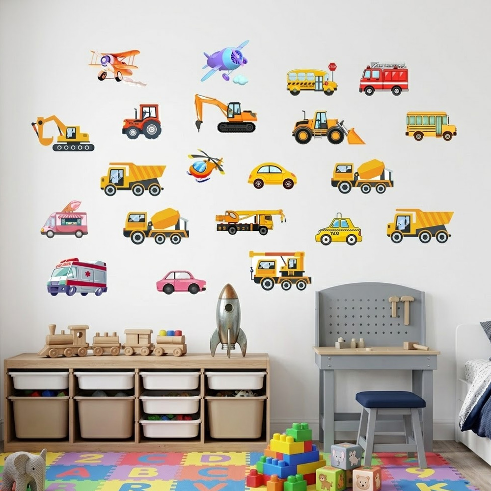 Luminous Car Wall Sticker 21Pc - Car Accessories Outside recensie en prijs