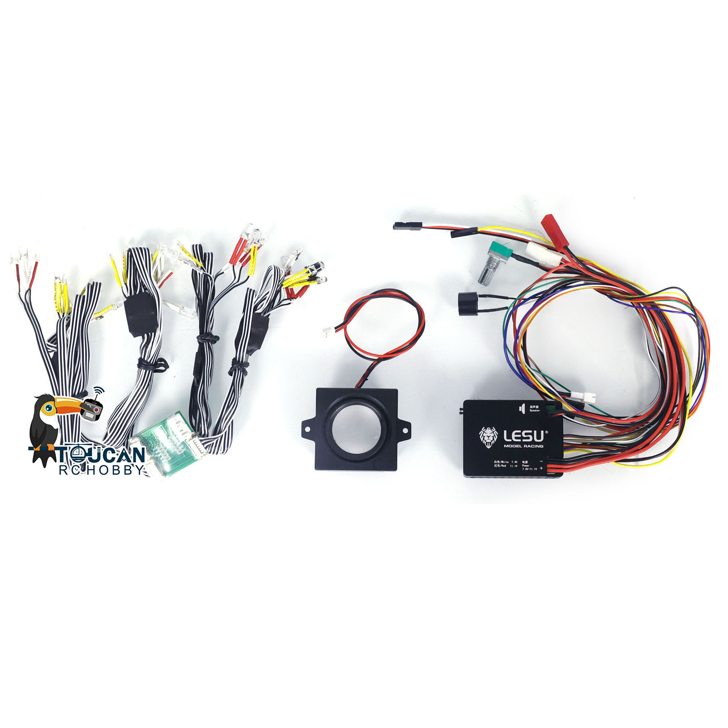 SALE LESU RC Parts Light Sound - Car Accessories Sound System recensie en prijs