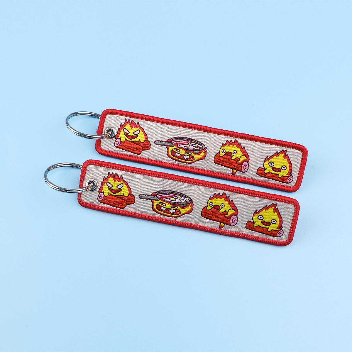 Anime Fire Embroidery Key Fobs - Car Accessories In Japan recensie en prijs