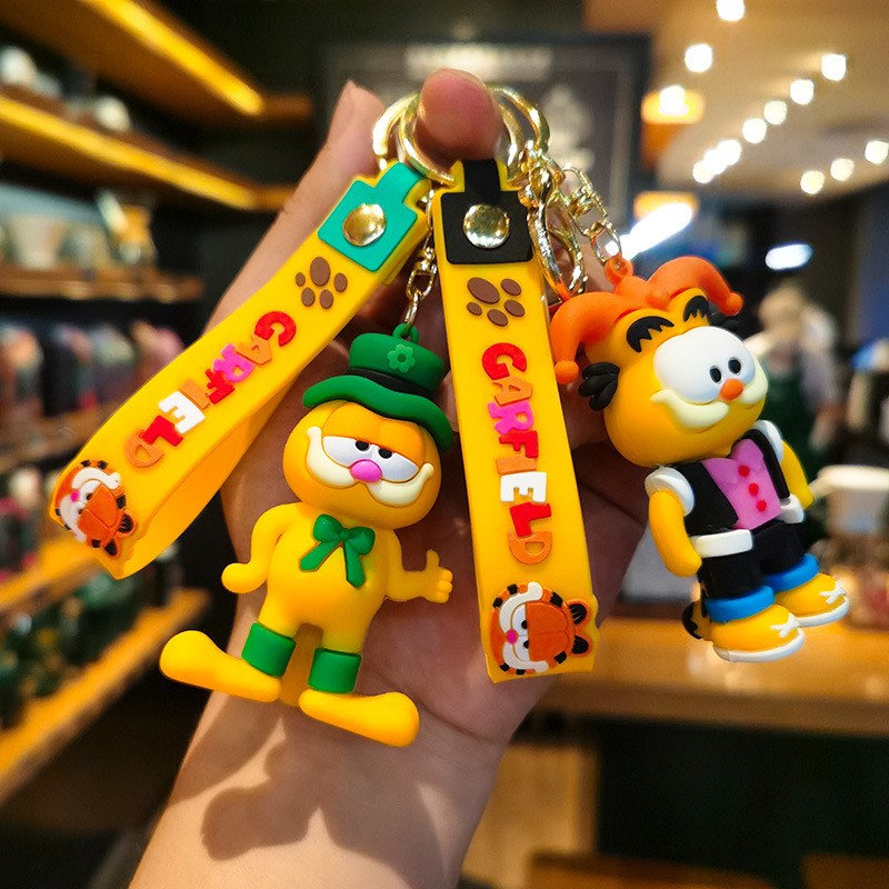 Creative Garfield Keychain Car - Car Accessories In Japan recensie en prijs