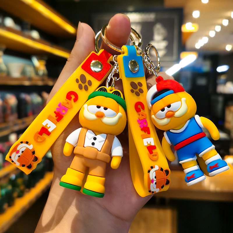 Creative Garfield Keychain Car - Car Accessories In Japan recensie en prijs