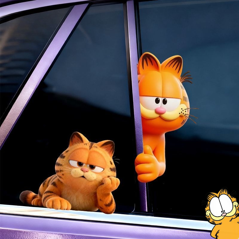 Garfield anime cartoon cute fu - Car Accessories Sticker recensie en prijs