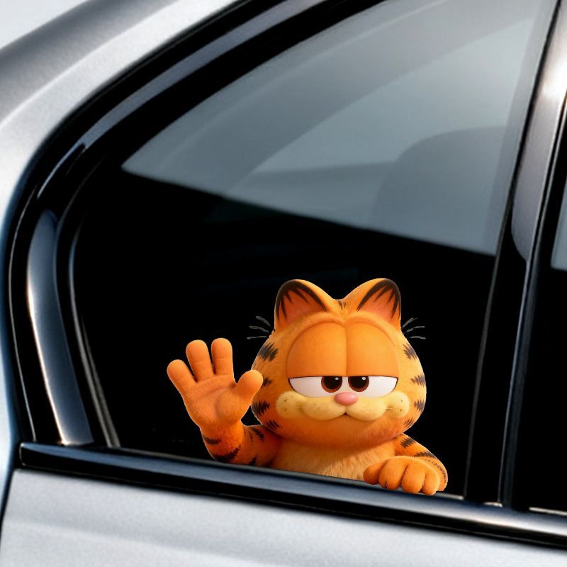 Garfield anime cartoon cute fu - Car Accessories Sticker recensie en prijs