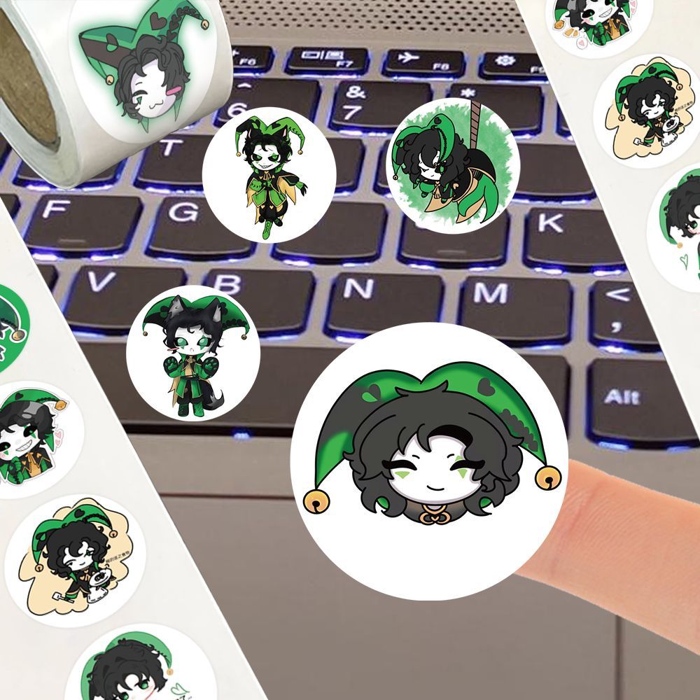 500Pc/Roll Anime The Freak Cir - Car Accessories Sticker recensie en prijs