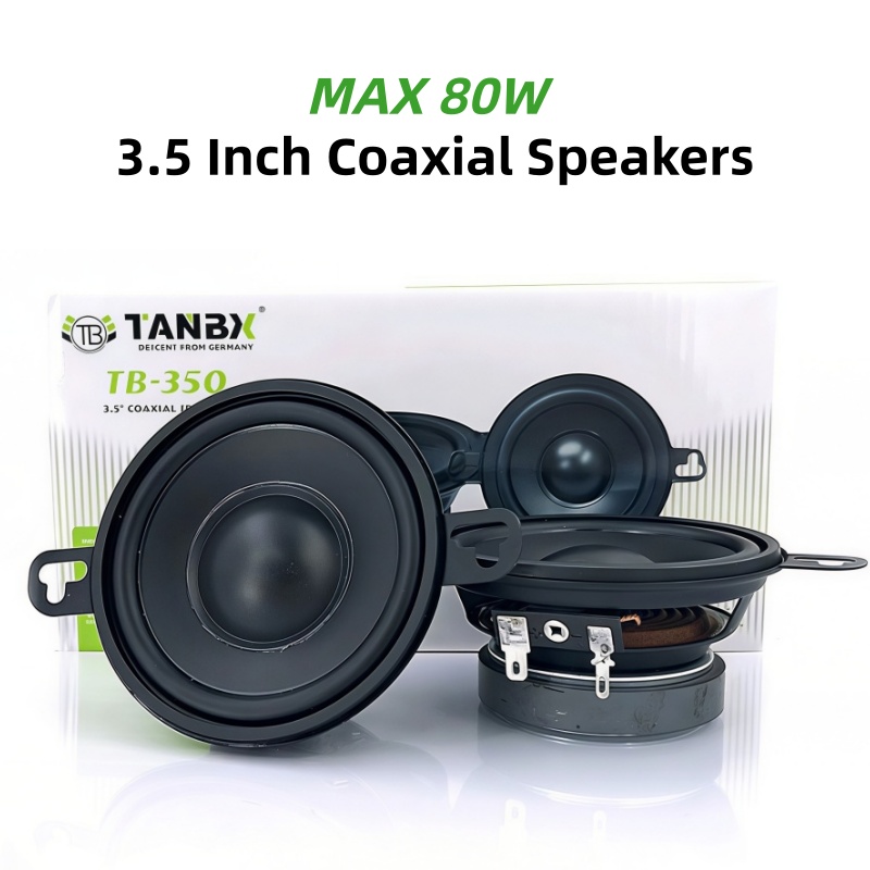 Car Speakers 1 Pair 3.5 Inch C - Car Accessories Sound System recensie en prijs