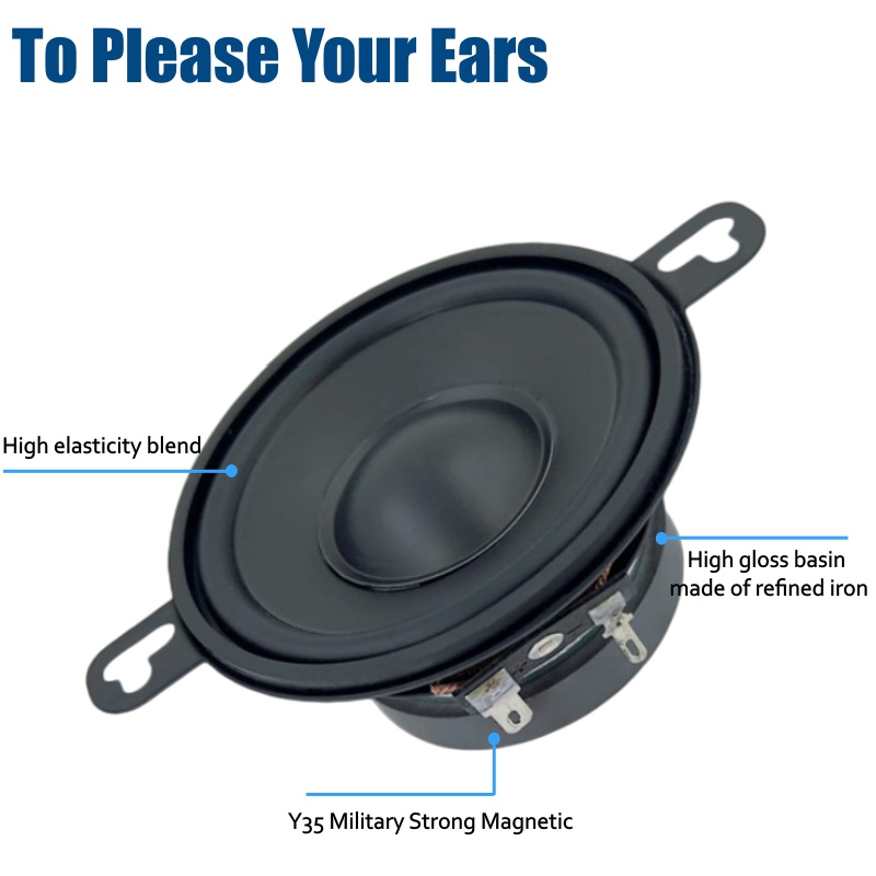 Car Speakers 1 Pair 3.5 Inch C - Car Accessories Sound System recensie en prijs