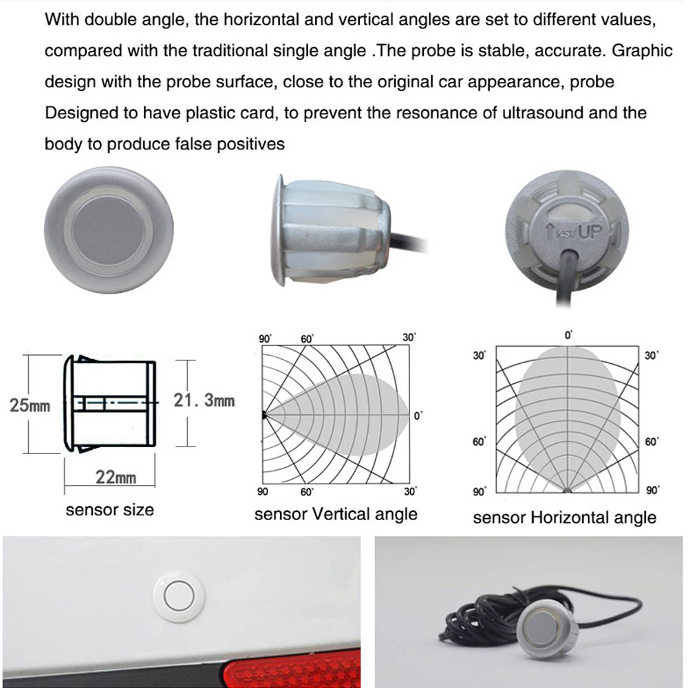 8 Parking Sensor Parktronic Ca - Car Accessories Near Me recensie en prijs