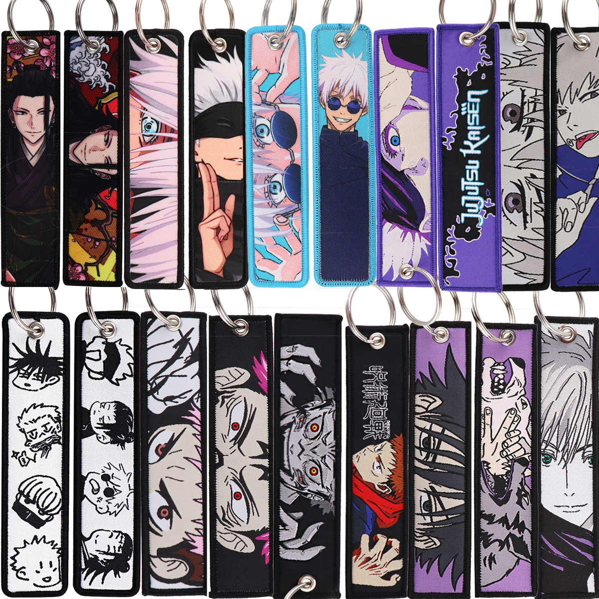 Anime Cool Satoru Gojo Embroid - Car Accessories In Japan recensie en prijs
